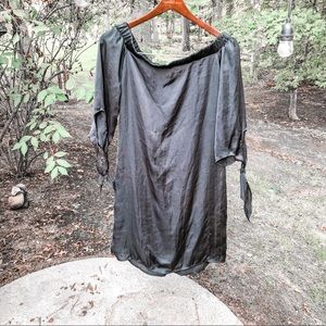 love, Fire off the shoulder dress